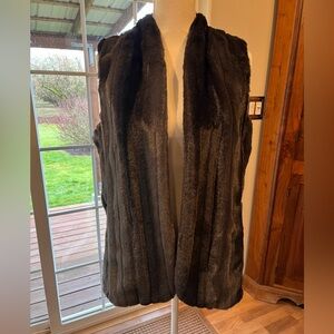 Chico's Faux Fur Vest